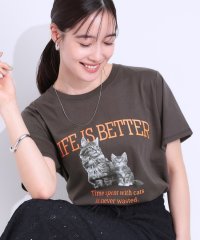 SHOO・LA・RUE Cutie Blonde/【洗える/S－LL】選べる3柄 ベーシックプリントTシャツ/508181696