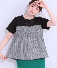 SHOO・LA・RUE　DRESKIP/シューラルー／ドレスキップ SHOO・LA・RUE/DRESKIP ビスチェ風ドッキングトップス/508181702