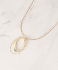 SHOO・LA・RUE/オーバル2連コードネックレス/508181706