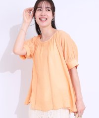 SHOO・LA・RUE　DRESKIP/【S－LL/2点セット】インせず着られる はしごレース5分袖ブラウス/508181725