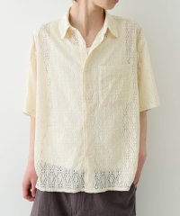 ITEMS URBAN RESEARCH/レギュラーカラーレース半袖シャツ/508181789