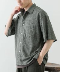 ITEMS URBAN RESEARCH/レギュラーカラーレース半袖シャツ/508181789
