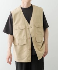 ITEMS URBAN RESEARCH/マルチポケットVネックベスト/508181795