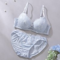 palissee/パリーゼ Palissee ガーリーハートレース3/4モールドカップブラ＆ショーツ【返品不可商品】/508182031