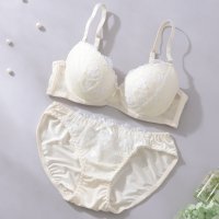 palissee/パリーゼ Palissee ガーリーハートレース3/4モールドカップブラ＆ショーツ【返品不可商品】/508182031