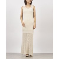 RINASCIMENTO/リナシメント RINASCIMENTO ラメクロッシェロングニットワンピース/508182172