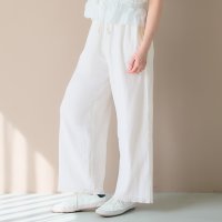 coca/コカ coca コットンクレープイージーワイドパンツ/508182233