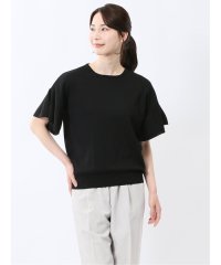 m.f.editorial/クルーネック フレア袖 ニットプルオーバー/508182274