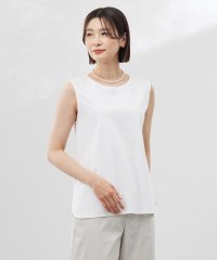 J.PRESS LADIES/【洗える】スムースジャージー ノースリーブ カットソー/508182542