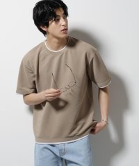 NANO universe/ガーターフェイクレイヤードTシャツ 半袖/508009415