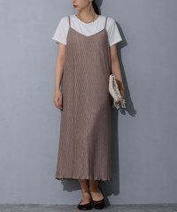 NICOLE white/プリーツキャミワンピース＆シャツ　SET/508148968