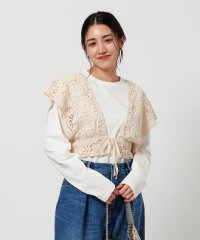 BEAUTY&YOUTH UNITED ARROWS/【WEB限定】レースベスト×ロングTシャツ レイヤードセット/508157685