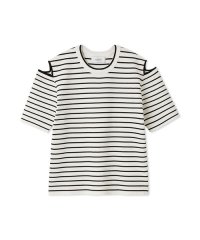 emmi atelier/カットオフショルダーニット/508182310