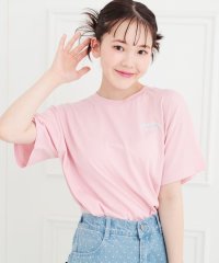 PINK-latte/接触冷感くまちゃんTシャツ/508182312