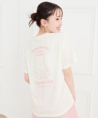 PINK-latte/接触冷感くまちゃんTシャツ/508182312