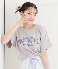PINK-latte/カレッジTシャツ/508182313