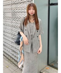 SNIDEL/ハーフスリーブジャケット/508182324
