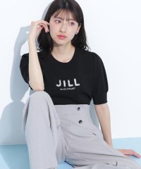 JILL by JILL STUART/パールミニロゴパフスリーブニットトップス/508182773