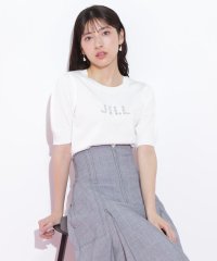 JILL by JILL STUART/パールミニロゴパフスリーブニットトップス/508182773
