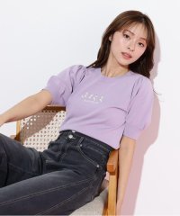 JILL by JILL STUART/パールミニロゴパフスリーブニットトップス/508182773