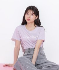 JILL by JILL STUART/レタリングロゴTシャツ/508182780