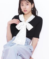 JILL by JILL STUART/ボウタイリブニット/508182781
