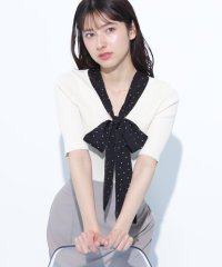 JILL by JILL STUART/ボウタイリブニット/508182781