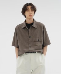 MHL./TOP DYED COTTON POPLIN SHIRT/508182797