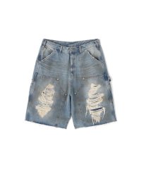LHP/WHITELAND/ホワイトランド/DENIM DOUBLE KNEE SHORT PANT/508182819