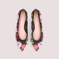 PRETTY BALLERINAS/プリティ・バレリーナ Pretty Ballerinas ELLA flower crochet / エラ フラワー クロシェ ポインテッドシューズ/507866282