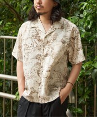 VENCE　EXCHANGE/ジャングル総柄半袖シャツ/508069988