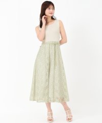 MISCH MASCH/ミッシュマッシュ MISCH MASCH 2025春夏新作 ラメニット×レースワンピース/508172326