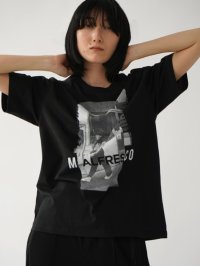 LASUD/ラシュッド LASUD グラフィックプリントベーシックTEE/508184150