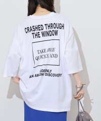 JUNGLE JALOPY/ジャングルジャロピー JUNGLE JALOPY 前後ロゴプリントウルトラBIGサイズTシャツ/508184308