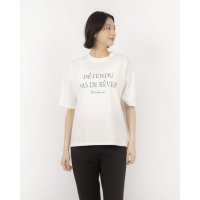 BRODIAEA/ブローディア BRODIAEA マルチシルケットシリーズ ロゴ半袖Tシャツ/508184347