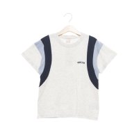 petit main/プティマイン petit main 【接触冷感】袖ライン配色半袖Tシャツ/508184484