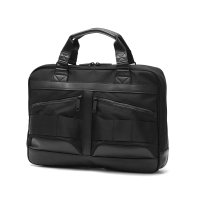 BRIEFING GOLF/ブリーフィング BRIEFING 日本正規品 ブリーフケース ビジネスバッグ メンズ 薄マチ ナイロン バッグ PC収納 出張 ビジネス ブラック 日本製 A4/508184506