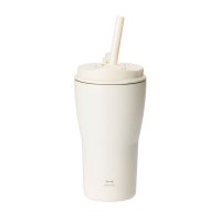 BRUNO/ブルーノ BRUNO 正規取扱店 タンブラー ストロー付き 持ち運び 蓋付き こぼれない ブランド おしゃれ 小さめ 保冷保温 保冷 保温 真空二重構造 0.4/508184509