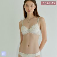 palissee/パリーゼ Palissee エンブロイダリー3/4モールドカップブラ＆ショーツ【返品不可商品】/508184654