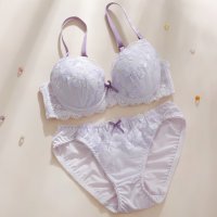 palissee/パリーゼ Palissee 【EFカップ】エンブロイダリー3/4モールドカップブラ＆ショーツ【返品不可商品】/508184656