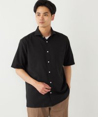 SHIPS Colors  MEN/SHIPS Colors:ノーアイロン ウールライク ワイドカラー ショートスリーブ シャツ/508184685