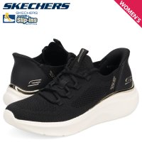 SKECHERS/スケッチャーズ SKECHERS スリップインズ ボブス スポート B ラブ トゥルー デライト スニーカー レディース SLIP－INS ブラック 11761/508184824