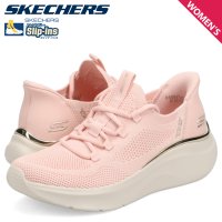 SKECHERS/スケッチャーズ SKECHERS スリップインズ ボブス スポート B ラブ トゥルー デライト スニーカー レディース SLIP－INS ピンク 117617/508184825