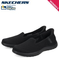 SKECHERS/スケッチャーズ SKECHERS スリップインズ オン ザ ゴーフレックス スニーカー スリッポン レディース SLIP－INS ブラック 黒 136180/508184833