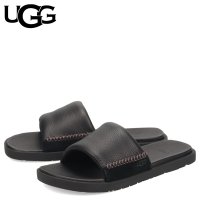 UGG/UGG アグ シーサイド 2 スライド サンダル スライドサンダル メンズ SEASIDE II SLIDE ブラック 黒 1166593/508184855