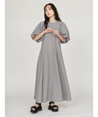 emmi atelier/パフスリーブサッカーワンピース/508185164