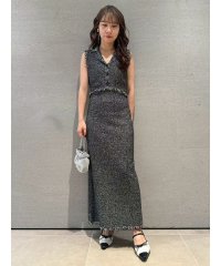 LILY BROWN/ツイードジレニットワンピース/508185174