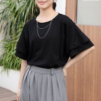 Doux Belle/ドゥー ベル Doux Belle フリル袖 カットソー Tシャツ/508185283