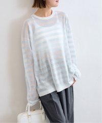 U by Spick&Span/ボーダーオーバーニット/508185331