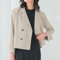 aquagarage/アクアガレージ aquagarage ショート丈テーラードジャケット レディース/508185398